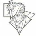 gambit tattoo design idea