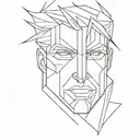 gambit tattoo design idea