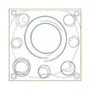 circle infinity gap  tattoo design idea