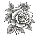 Mexican Cultural Tattoo Rose tattoo tattoo design idea