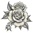 Mexican Cultural Tattoo Rose tattoo tattoo design idea