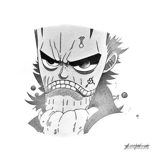 luffy tattoo design idea