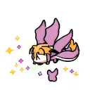 tiny dragons flying  with sparkles scattered around tattoo design idea