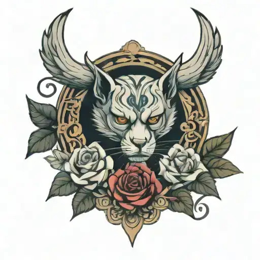 clothes tattoo design idea