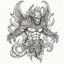 diablo video game tattoo design idea