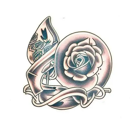 nsfw pinup tattoo design idea