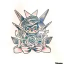 nsfw pinup tattoo design idea