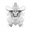 aztecas  tattoo design idea