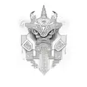 aztecas  tattoo design idea