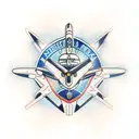 pc-21 aeroplane tattoo design idea