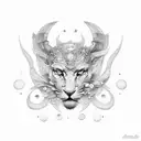 Paradox tattoo design idea