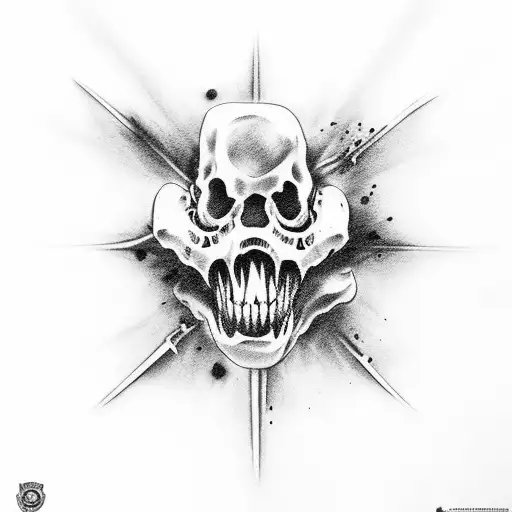 resident evil tattoo design idea