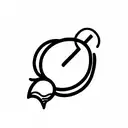 penicillin allergy tattoo design idea