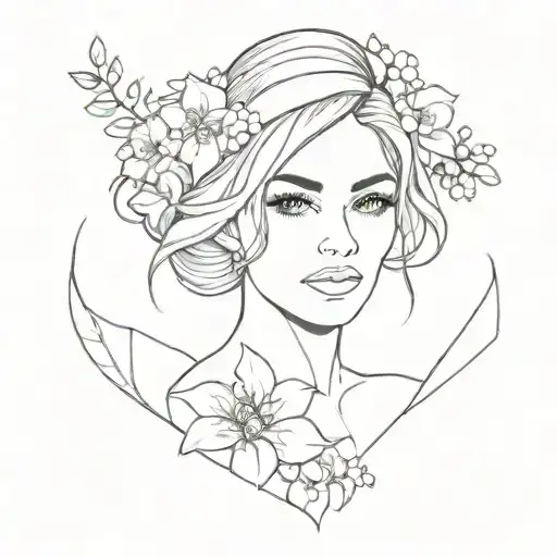 cheryl tattoo design idea