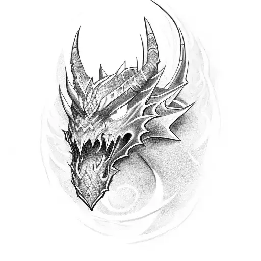 brisingr in eragon script tattoo design idea