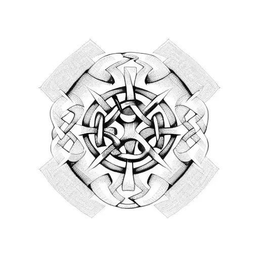 Celtic Knot tattoo design idea