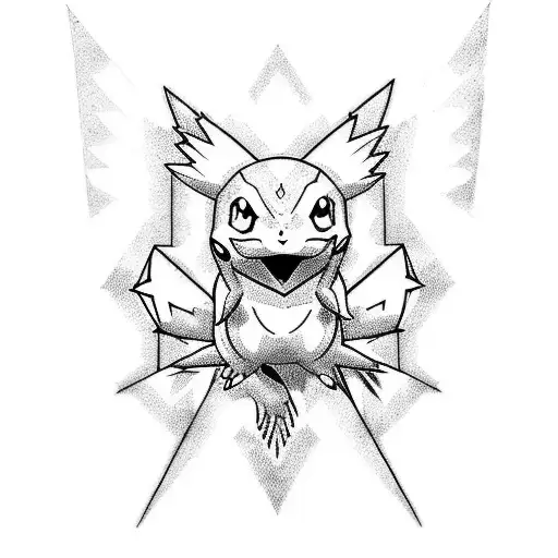pokemon tattoo design idea