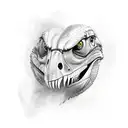 raptor tattoo design idea