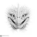 raptor tattoo design idea