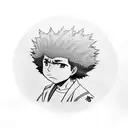 the boondocks Riley and huey freeman as afro samurai and jinno  tattoo design idea