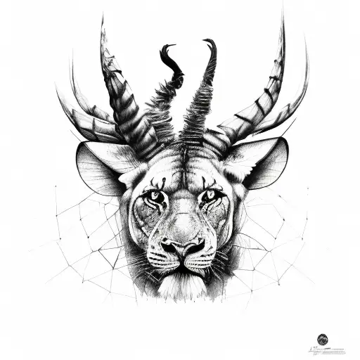 south africa big five tattoo design idea