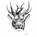 south africa big five tattoo design idea