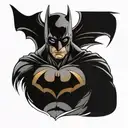 batman tattoo design idea