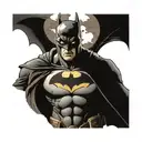 batman tattoo design idea