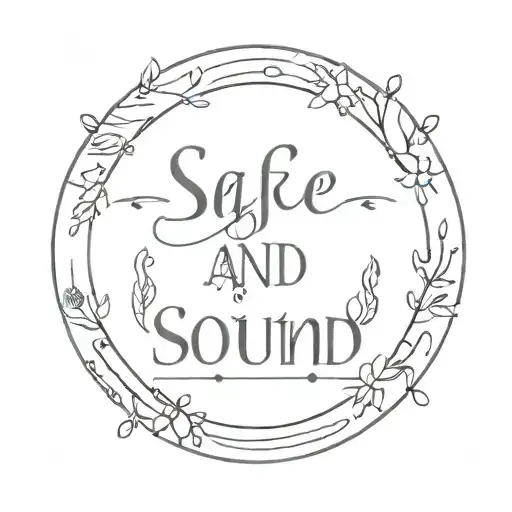 safe and sound by taylor swift tattoo design idea