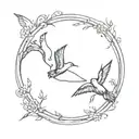 safe and sound by taylor swift from the hunger games tattoo design idea