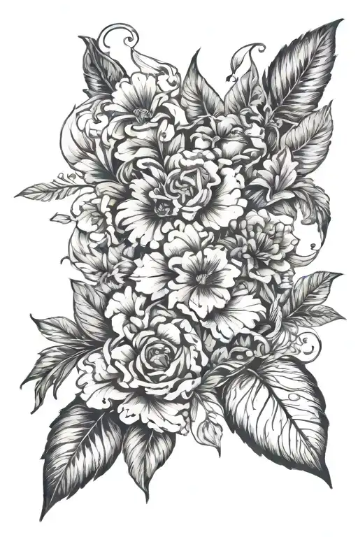  I am a female and want my tattoo to be on my inner forearm, 5 inches. I would like a colorful natural image that looks  tattoo design idea