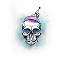 skull tattoo design idea