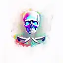 skull tattoo design idea