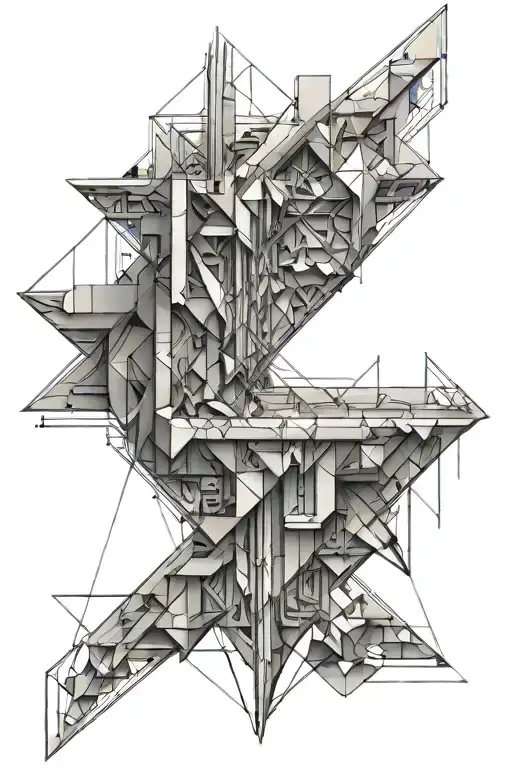 architecture industrial designer tattoo design idea
