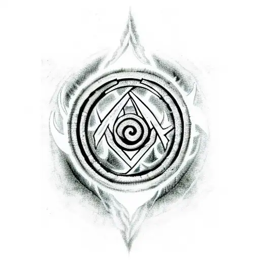 fire symbol from avatar the last airbender  tattoo design idea