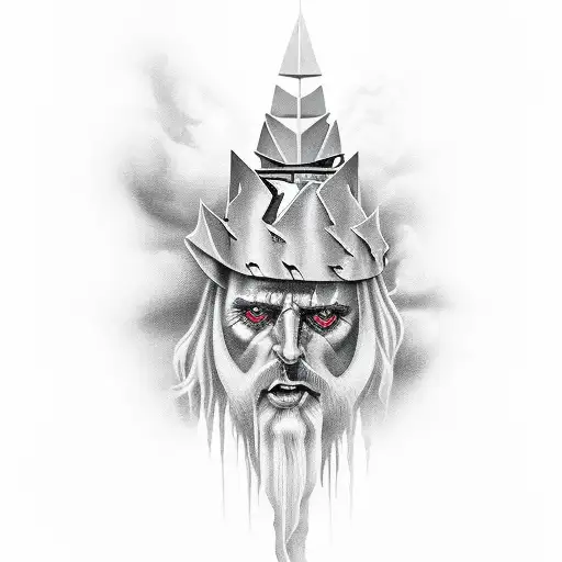 Fear of God tattoo design idea