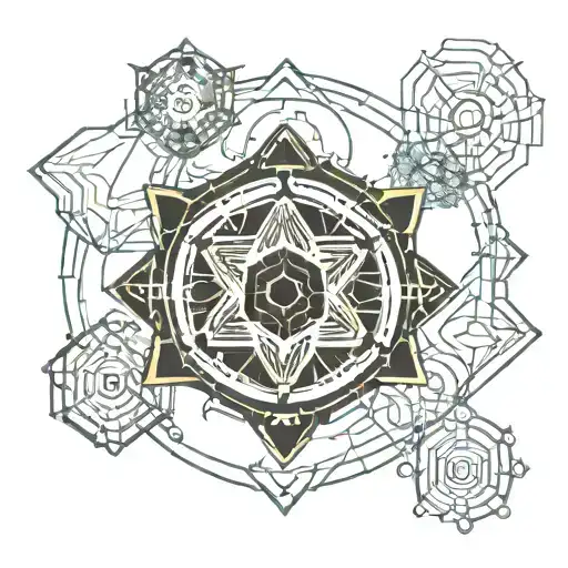 little meadow tattoo design idea