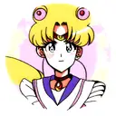 sailor moon tattoo design idea