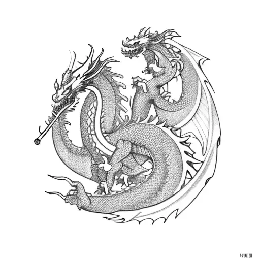 Dragon, castle, ícaro, boats and a Sagittarius  tattoo design idea
