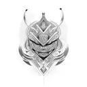 Create a coding-themed tattoo incorporating Maori stripes tattoo design idea