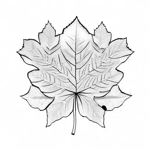 5 leafs clover all around with round, close to heart shaped leafs tattoo design idea