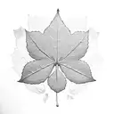 5 leafs clover all around with round, close to heart shaped leafs tattoo design idea
