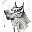 Anubis tattoo design idea