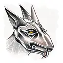 Anubis tattoo design idea