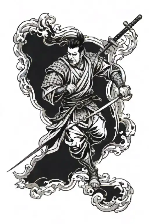 Bushido tattoo design idea