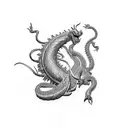 shenron tattoo design idea