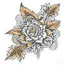 copper island British Columbia  tattoo design idea