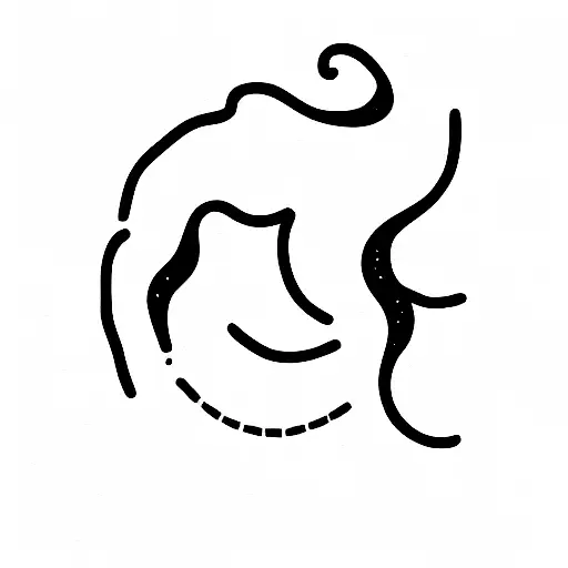 breathe horizontally tattoo design idea