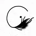 breathe horizontally tattoo design idea