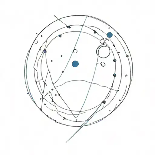 The pale blue dot tattoo design idea
